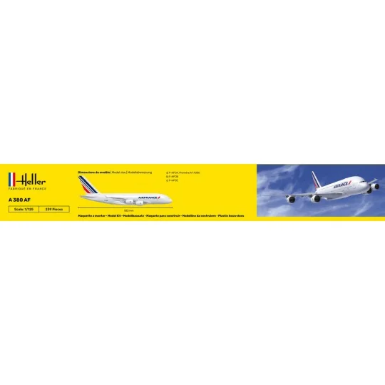 A 380 AF, 1/125 - Heller 80436 A 380 AF, 1/125 - Heller 80436