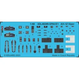 AH-1Z Viper SPACE for Hobby 2000, 1/48 - Eduard Accessories 3DL48289