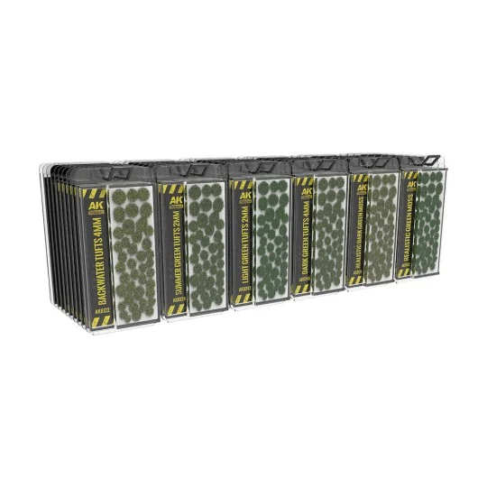 Wargame Realistic Vegetation Module - AK Interactive AK EXPMOD0032 Wargame Realistic Vegetation Module - AK Interactive AK EXPMOD0032