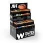 Weathering Pencils Display - AK Interactive AK EXP PENCILS FULL