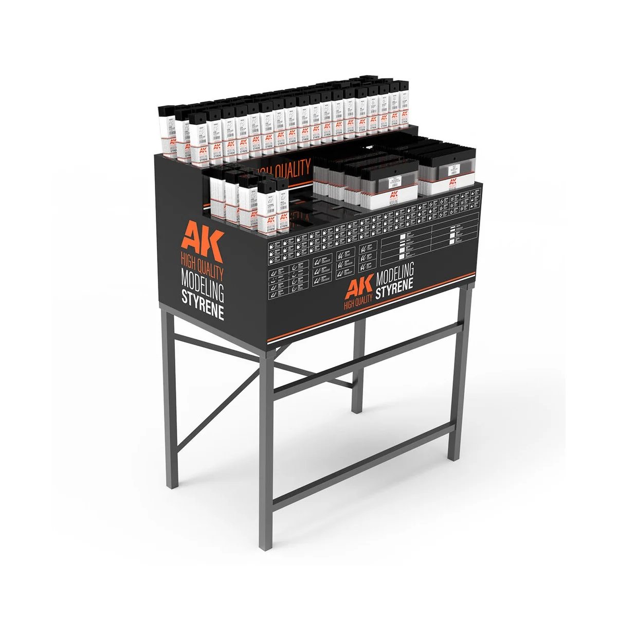 Ak Styrene Full Display - AK Interactive AK6500 Ak Styrene Full Display - AK Interactive AK6500