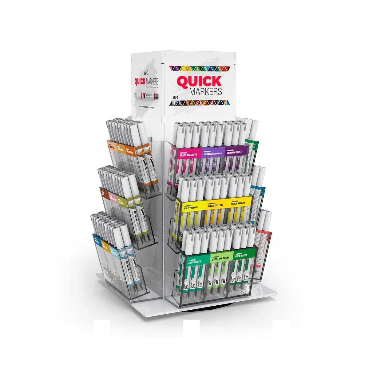 Quick Markers Rotating Display - AK Interactive AK EXP AKMQ Quick Markers Rotating Display - AK Interactive AK EXP AKMQ