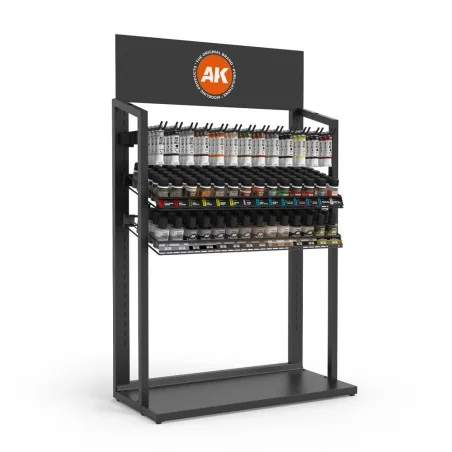 Weathering Selection Display Table Display - AK Interactive AK EXPH012