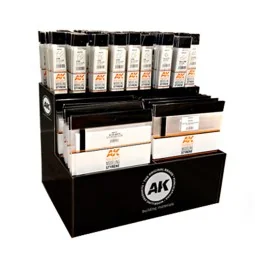 Tabletop Styrene Display -Full - AK Interactive AK6590