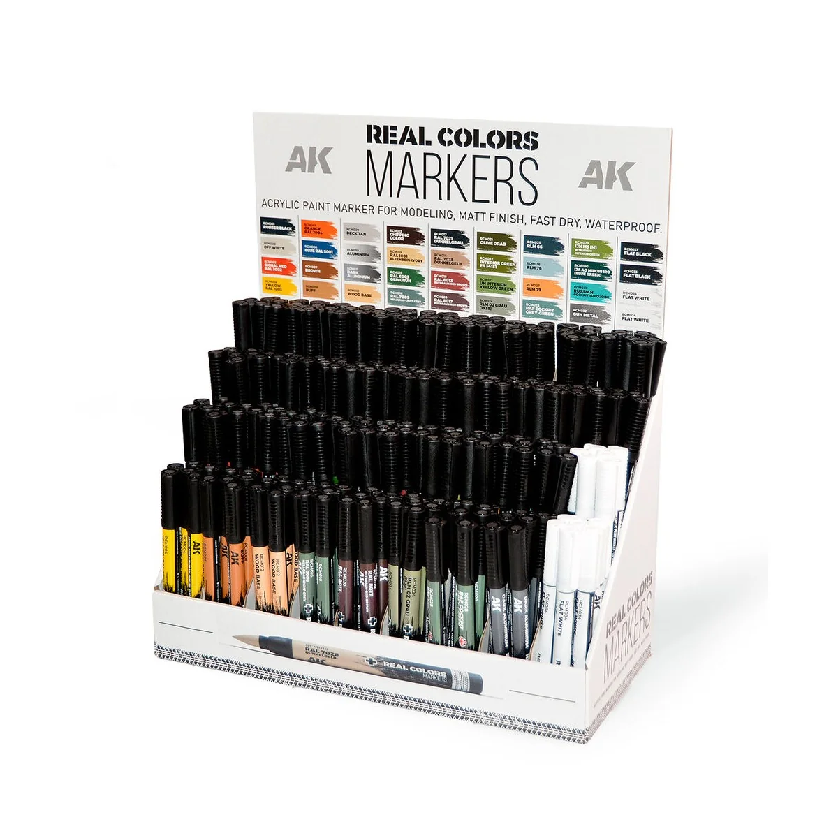 Cardboard Display rc Markers - AK Interactive RCM151