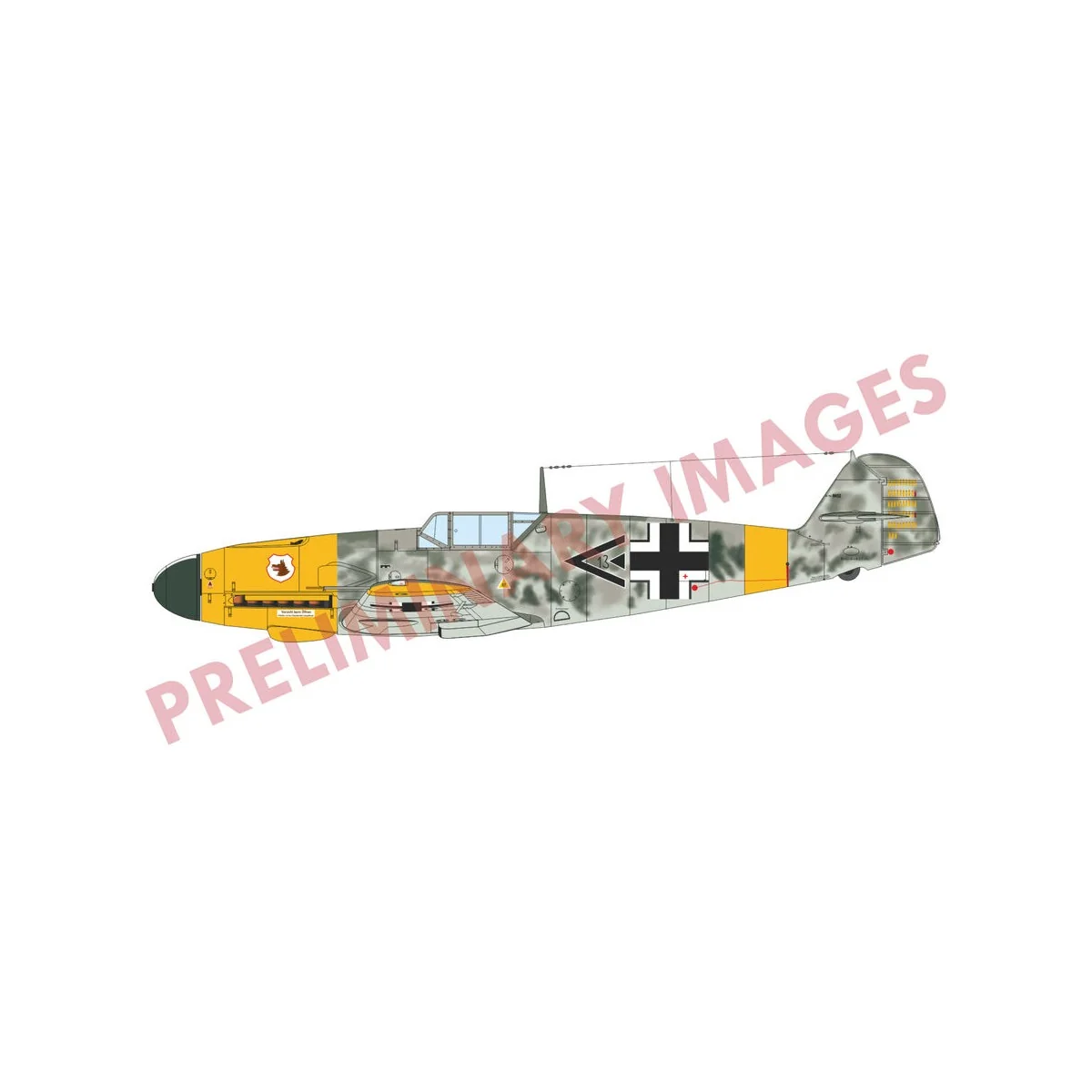Bf 109F-4, 1/72 - Eduard Plastic Kits 7478 Bf 109F-4, 1/72 - Eduard Plastic Kits 7478