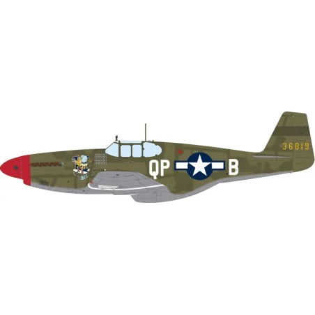 P-51B Mustang, 1/32 - Eduard Plastic Kits 932011