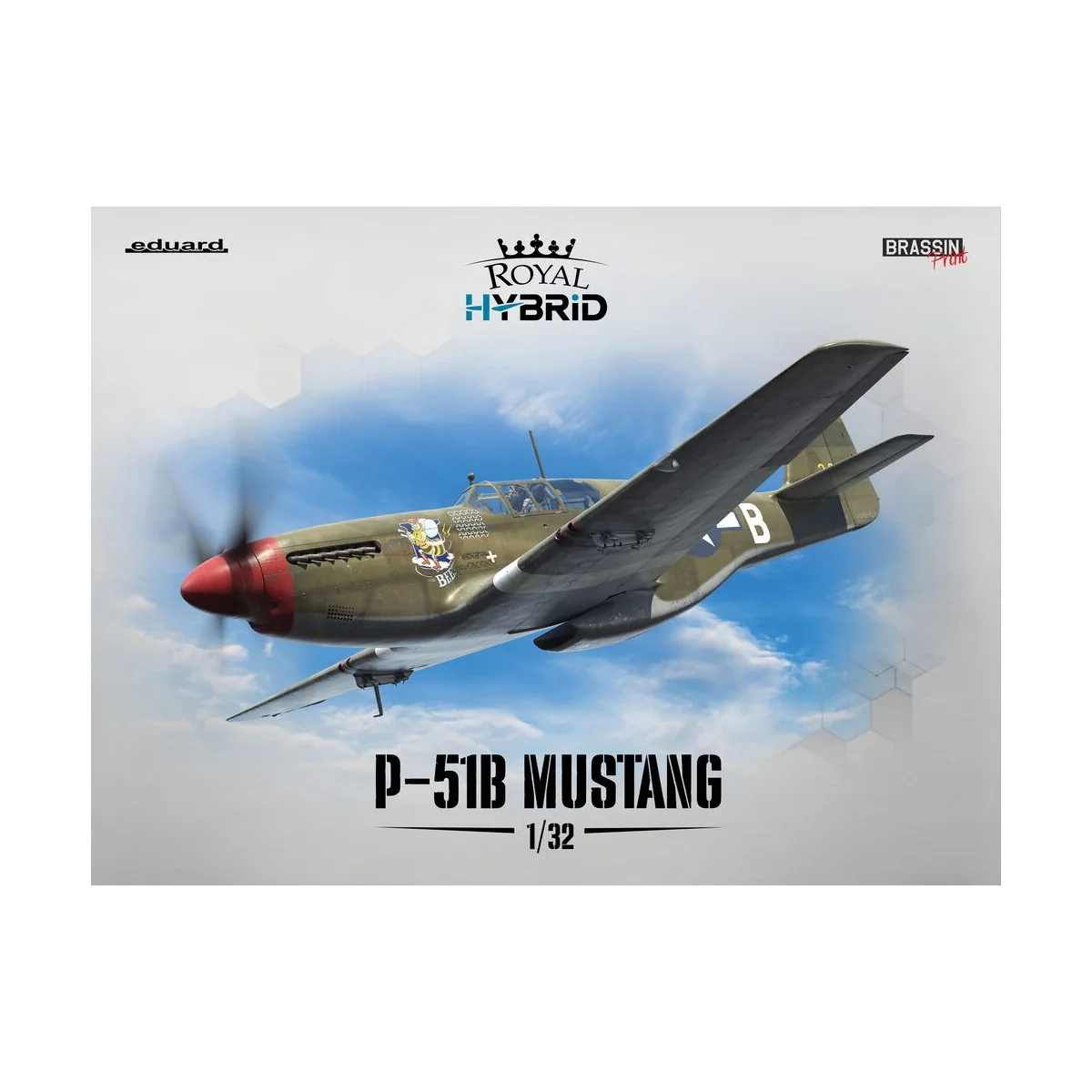P-51B Mustang, 1/32 - Eduard Plastic Kits 932011 P-51B Mustang, 1/32 - Eduard Plastic Kits 932011