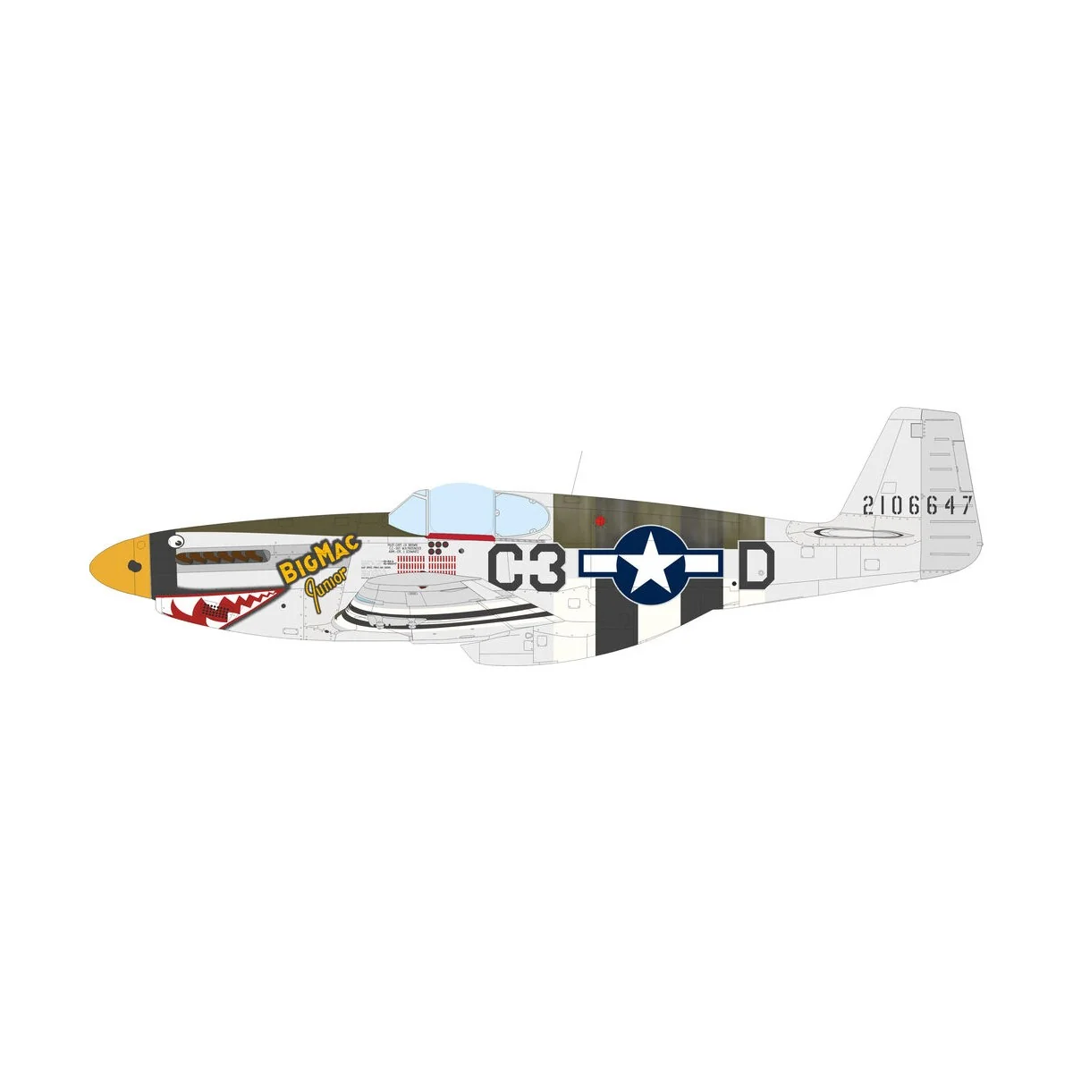 P-51B Mustang, 1/32 - Eduard Plastic Kits 932011 P-51B Mustang, 1/32 - Eduard Plastic Kits 932011