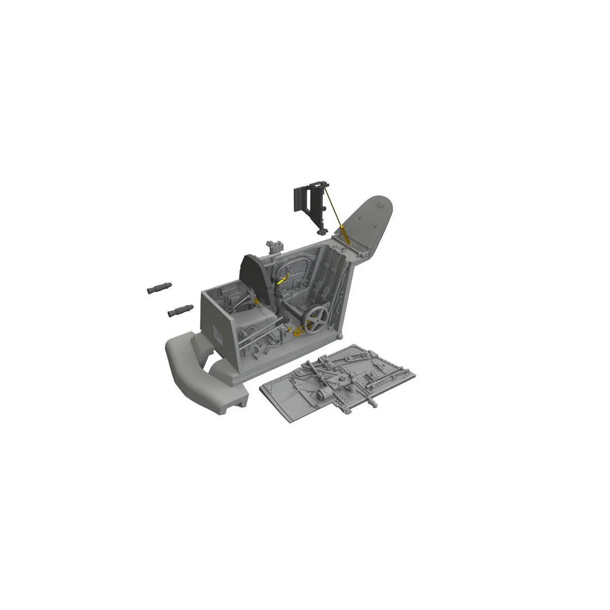 Bf 109K-4 cockpit PRINT for Eduard, 1/72 - Eduard Accessories 672459 Bf 109K-4 cockpit PRINT for Eduard, 1/72 - Eduard Accessories 672459