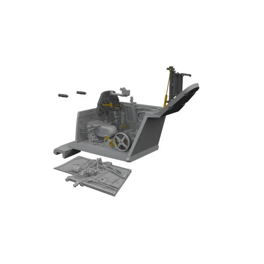 Bf 109K-4 cockpit PRINT for Eduard, 1/72 - Eduard Accessories 672459 Bf 109K-4 cockpit PRINT for Eduard, 1/72 - Eduard Accessories 672459