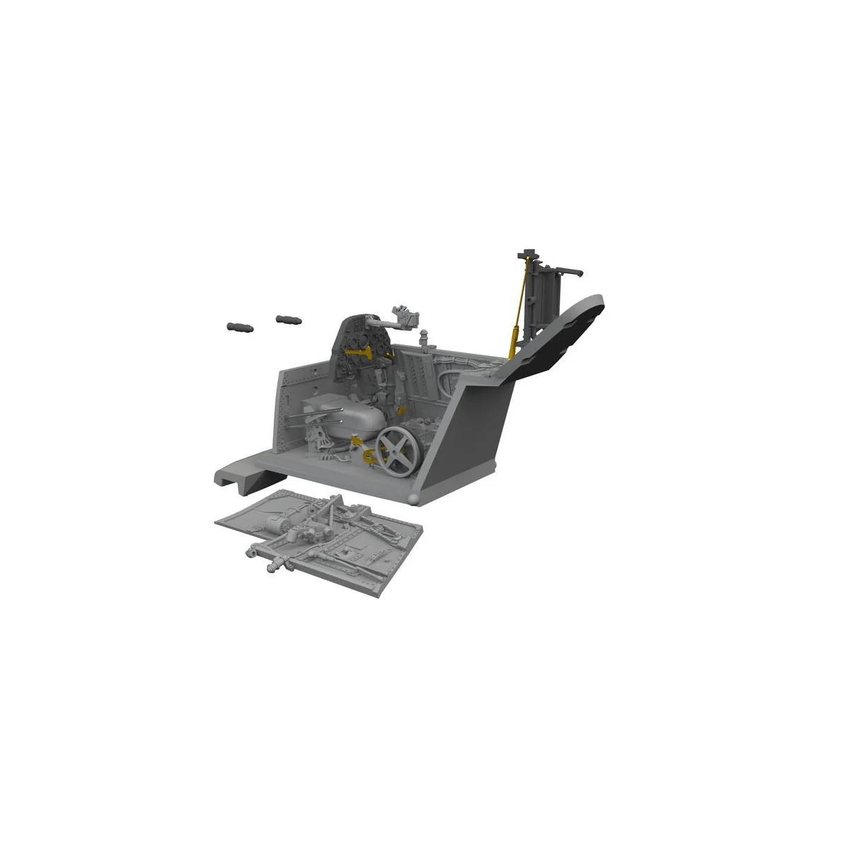 Bf 109K-4 cockpit PRINT for Eduard, 1/72 - Eduard Accessories 672459 Bf 109K-4 cockpit PRINT for Eduard, 1/72 - Eduard Accessories 672459