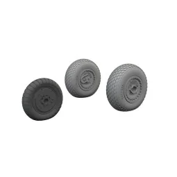 Me 262 wheels for Arma Hobby, 1/72 - Eduard Accessories 672461