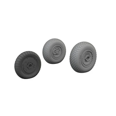 Me 262 wheels for Arma Hobby, 1/72 - Eduard Accessories 672461