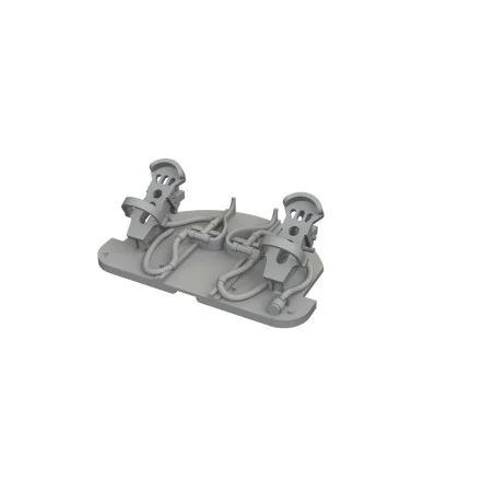 Me 262A rudder pedals PRINT for Arma Hobby, 1/72 - Eduard Accessori...