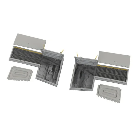 P-51B/C gun bays PRINT for Eduard, 1/32 - Eduard Accessories 632216 P-51B/C gun bays PRINT for Eduard, 1/32 - Eduard Accessories 632216