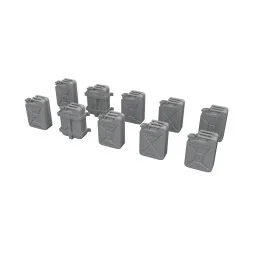 WWII German Jerry Cans PRINT, 1/48 - Eduard Accessories 635059
