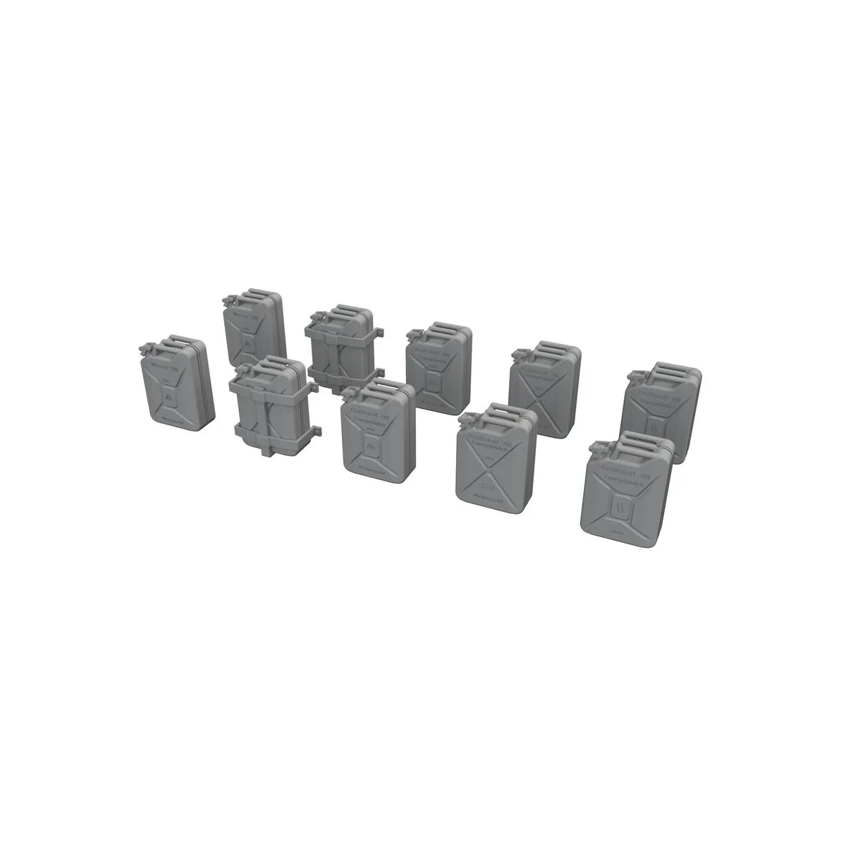 WWII German Jerry Cans PRINT, 1/48 - Eduard Accessories 635059 WWII German Jerry Cans PRINT, 1/48 - Eduard Accessories 635059