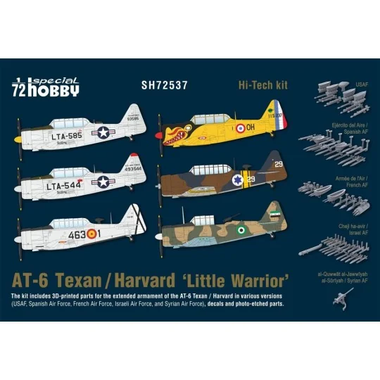 AT-6 Texan / Harvard 'Little Warrior', 1/72 - Special Hobby 100-SH7... AT-6 Texan / Harvard 'Little Warrior', 1/72 - Special Hobby 100-SH7...