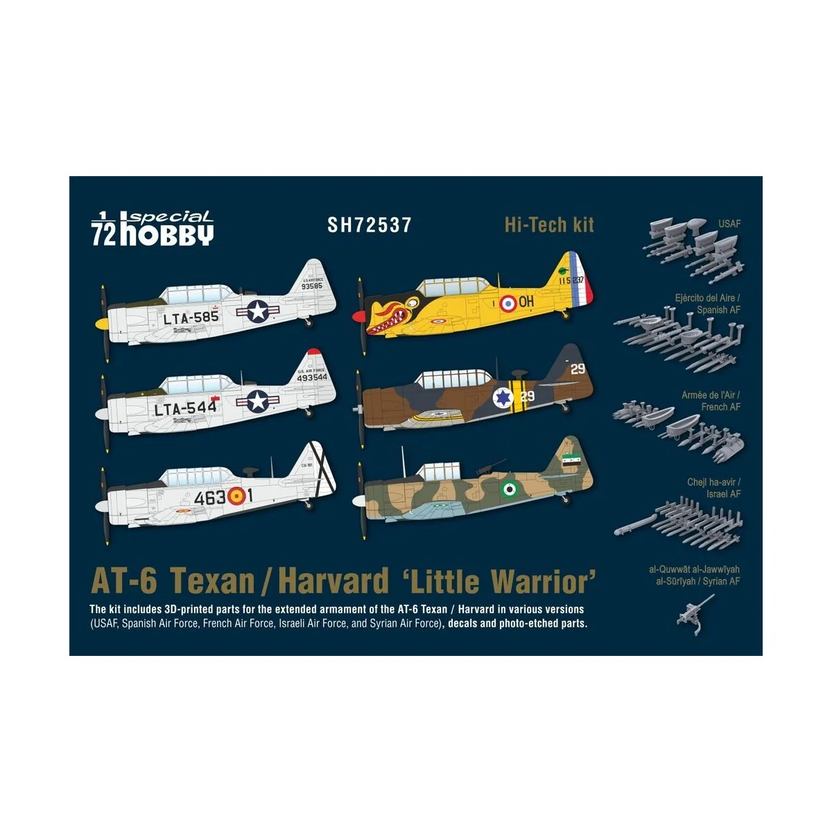 AT-6 Texan / Harvard 'Little Warrior', 1/72 - Special Hobby 100-SH7... AT-6 Texan / Harvard 'Little Warrior', 1/72 - Special Hobby 100-SH7...