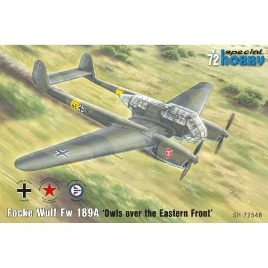 Focke Wulf Fw 189A 'Owls over the Eastern Front', 1/72 - Special Ho... Focke Wulf Fw 189A 'Owls over the Eastern Front', 1/72 - Special Ho...