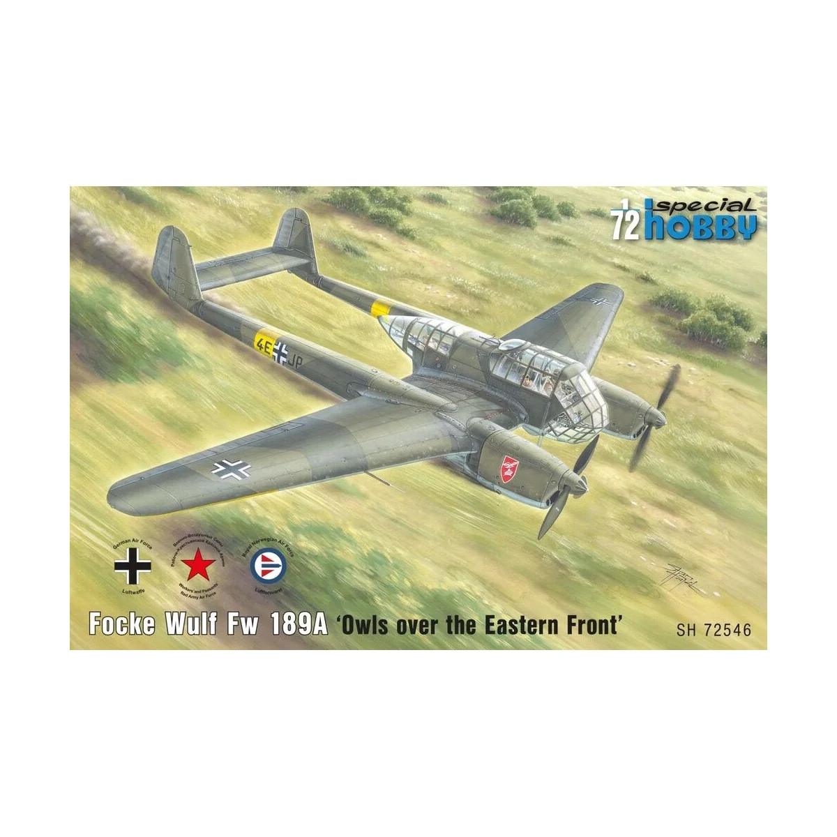 Focke Wulf Fw 189A 'Owls over the Eastern Front', 1/72 - Special Ho... Focke Wulf Fw 189A 'Owls over the Eastern Front', 1/72 - Special Ho...