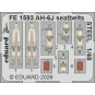 AH-6J seatbelts STEEL for ICM, 1/48 - Eduard Accessories FE1593 AH-6J seatbelts STEEL for ICM, 1/48 - Eduard Accessories FE1593