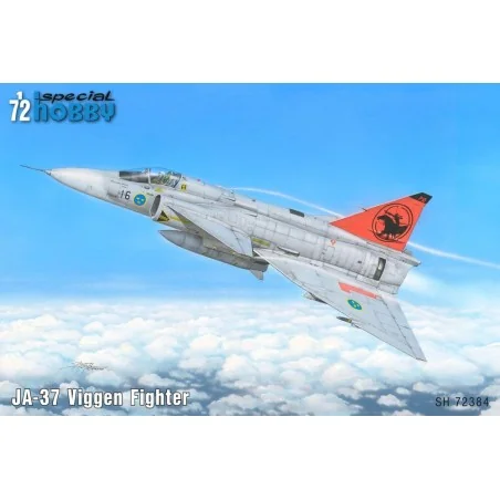 JA-37 Viggen Fighter, 1/72 - Special Hobby 100-SH72384