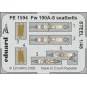 Fw 190A-8 seatbelts STEEL for Hobby Boss, 1/48 - Eduard Accessories... Fw 190A-8 seatbelts STEEL for Hobby Boss, 1/48 - Eduard Accessories...