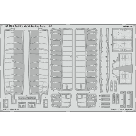 Spitfire Mk.Vb for Kotare, 1/32 - Eduard Accessories BIG33176