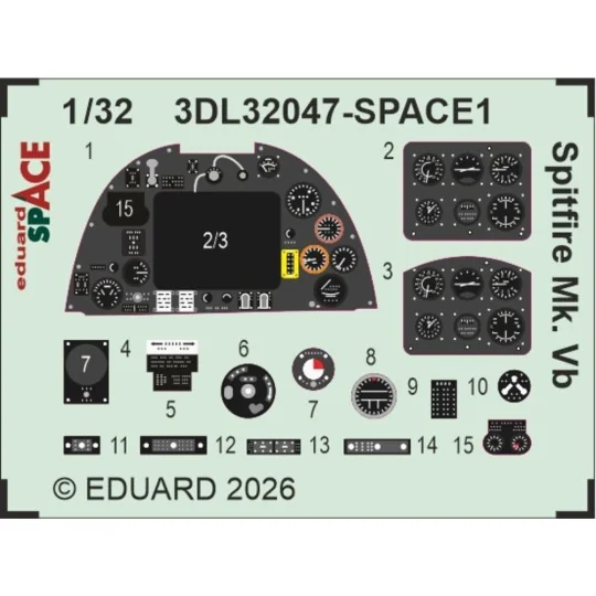 Spitfire Mk.Vb for Kotare, 1/32 - Eduard Accessories BIG33176 Spitfire Mk.Vb for Kotare, 1/32 - Eduard Accessories BIG33176