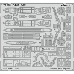 F-14D for Tamiya, 1/72 - Eduard Accessories BIG72193 2