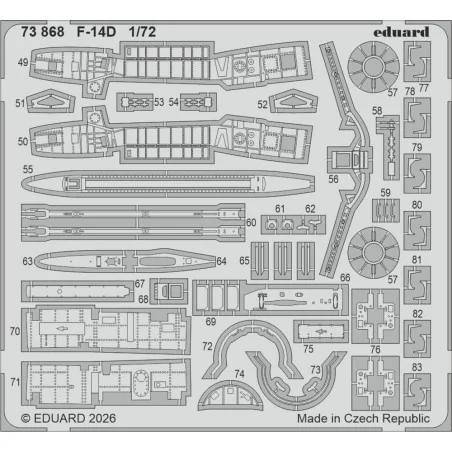 F-14D for Tamiya, 1/72 - Eduard Accessories BIG72193