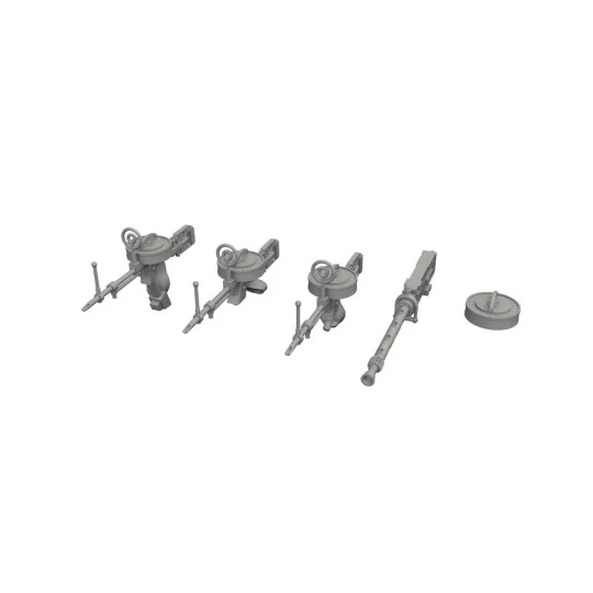 Hampden B Mk.I guns PRINT for ICM, 1/48 - Eduard Accessories 6481205 Hampden B Mk.I guns PRINT for ICM, 1/48 - Eduard Accessories 6481205