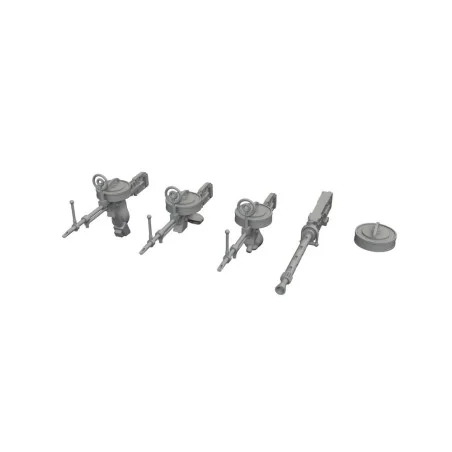 Hampden B Mk.I guns PRINT for ICM, 1/48 - Eduard Accessories 6481205