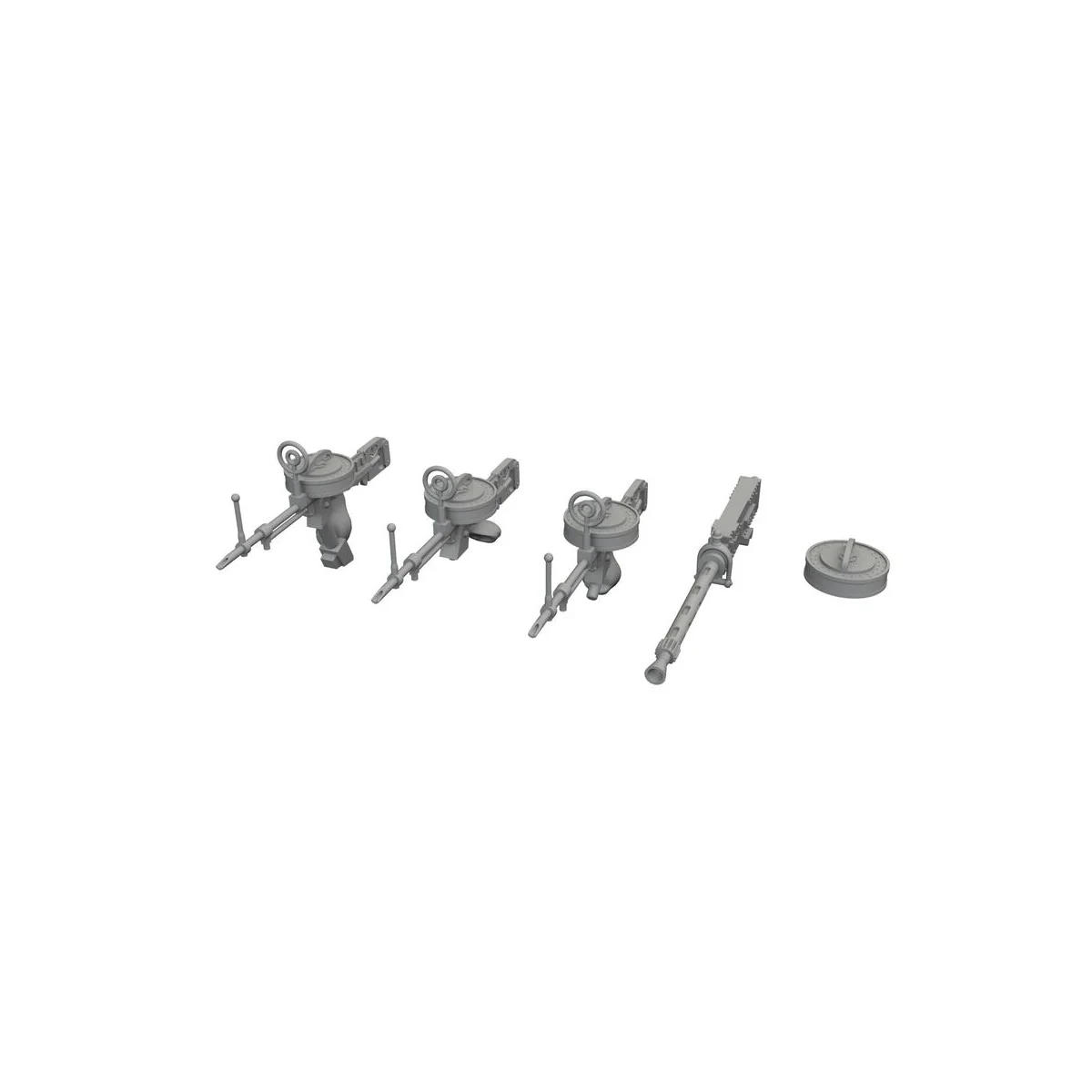 Hampden B Mk.I guns PRINT for ICM, 1/48 - Eduard Accessories 6481205 Hampden B Mk.I guns PRINT for ICM, 1/48 - Eduard Accessories 6481205