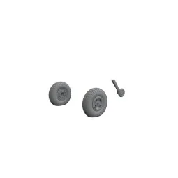 Spitfire Mk.IX wheels for Airfix, 1/48 - Eduard Accessories 6481206
