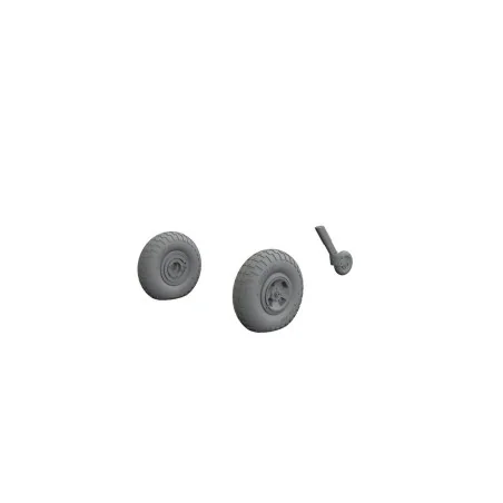 Spitfire Mk.IX wheels for Airfix, 1/48 - Eduard Accessories 6481206