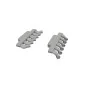 Spitfire Mk.IX exhaust stacks rounded PRINT for Airfix, 1/48 - Edua...