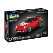 Geschenkset Porsche 911 Turbo 50th Anniversary, 1/24 - Revell 05634