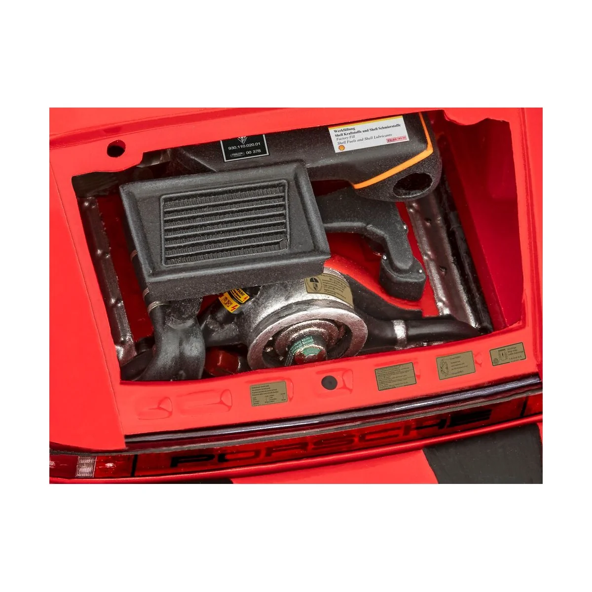 Geschenkset Porsche 911 Turbo 50th Anniversary - Revell 05634