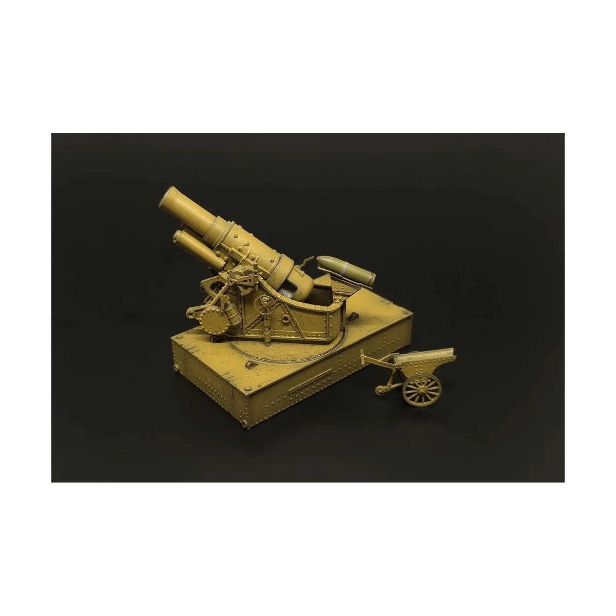 Skoda 30, 5cm SIEGE HAUBITZE, 1/48 - Hauler HLS48019 Skoda 30, 5cm SIEGE HAUBITZE, 1/48 - Hauler HLS48019