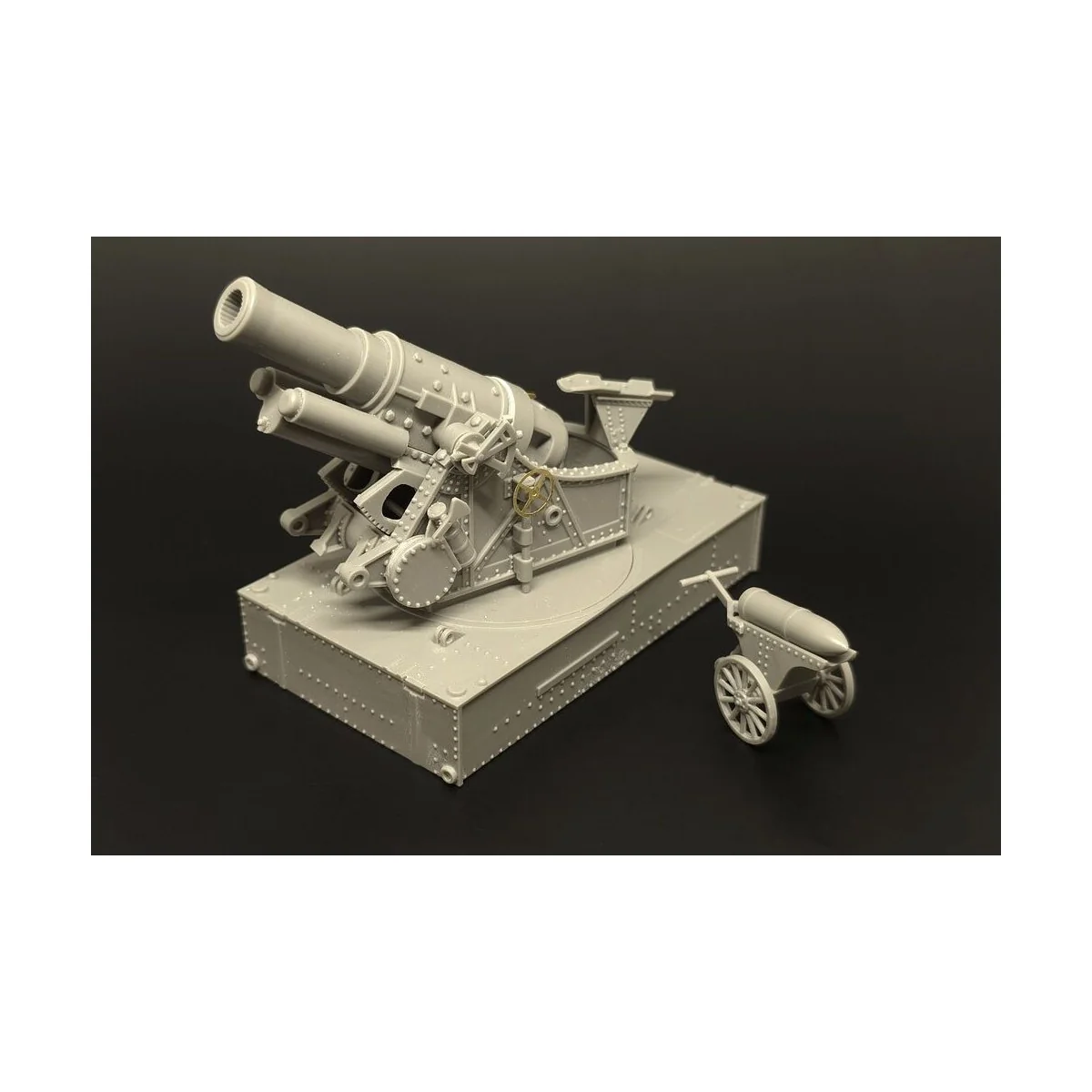 Skoda 30, 5cm SIEGE HAUBITZE, 1/48 - Hauler HLS48019 Skoda 30, 5cm SIEGE HAUBITZE, 1/48 - Hauler HLS48019