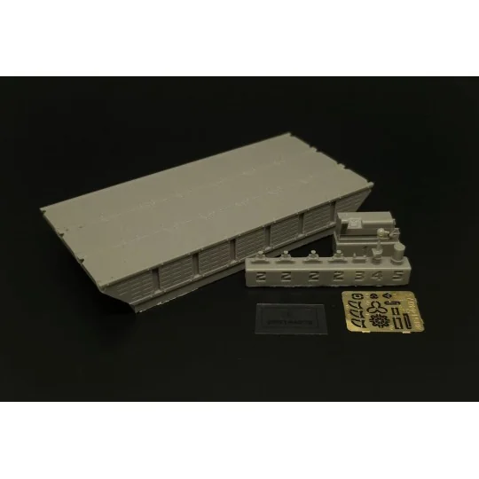 US Navy Seabees NL pontoon barge, 1/144 - Brengun BRS144075