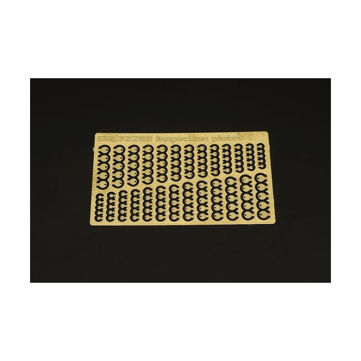 Inspection plates-round circular, 1/72 - Brengun BRL72299