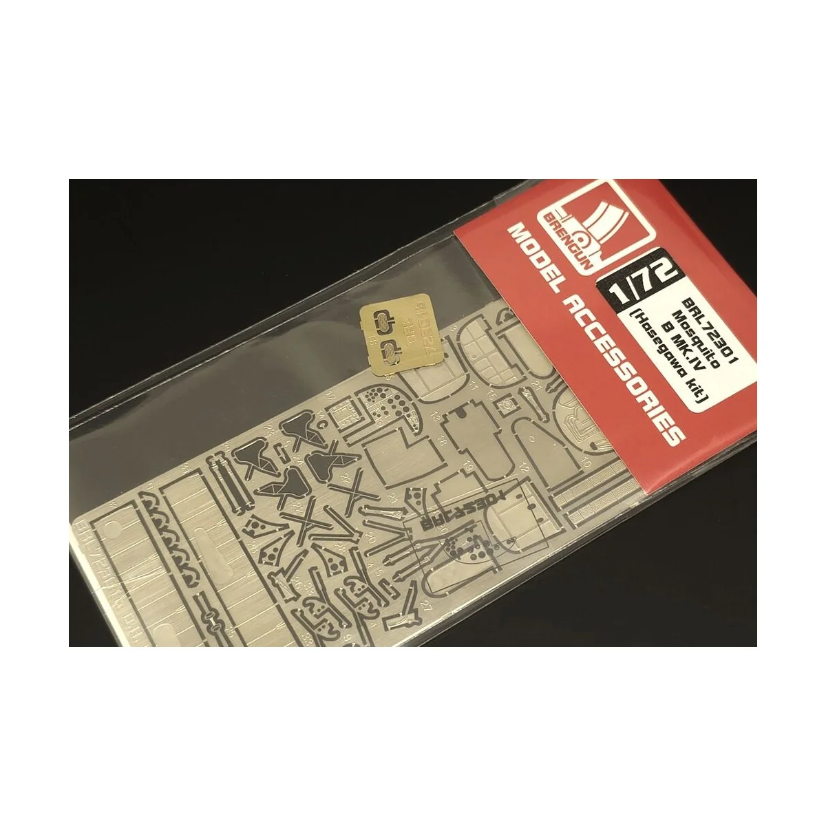 Mosquito B MK.IV for Hasegawa, 1/72 - Brengun BRL72301 Mosquito B MK.IV for Hasegawa, 1/72 - Brengun BRL72301