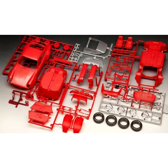 Geschenkset Porsche 911 Turbo 50th Anniversary, 1/24 - Revell 05634