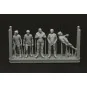 Aeroclub members-5 figures (3D print), 1/72 - Brengun BRL72302 Aeroclub members-5 figures (3D print), 1/72 - Brengun BRL72302
