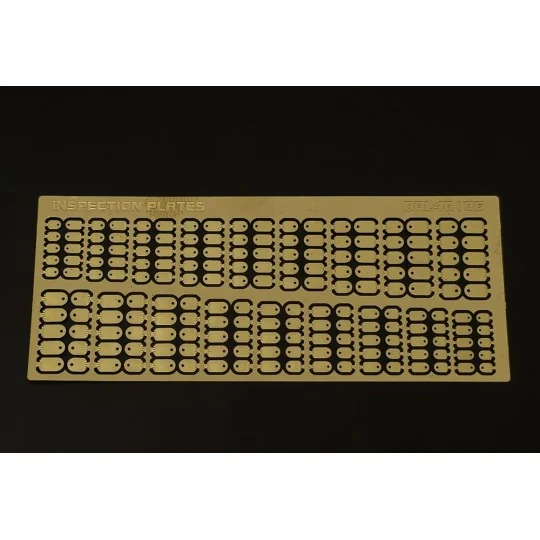 Inspection plates-round rectangular, 1/48 - Brengun BRL48186 Inspection plates-round rectangular, 1/48 - Brengun BRL48186