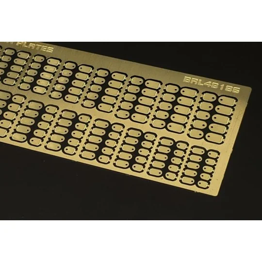 Inspection plates-round rectangular, 1/48 - Brengun BRL48186 Inspection plates-round rectangular, 1/48 - Brengun BRL48186